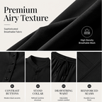 ⏳Time-Limited Special⏰Men's Minimalist Casual Shirt and Pants Set – Breathable Blend & Stylish Button Detail ☀️