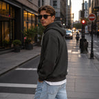 🔥👕 50% OFF! Men's Zip-Neck Hoodie – Comfortable, Sporty, and Versatile